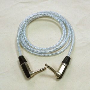 TDCawa46d36 6.3直角立體公對公1.8公尺透明發燒線